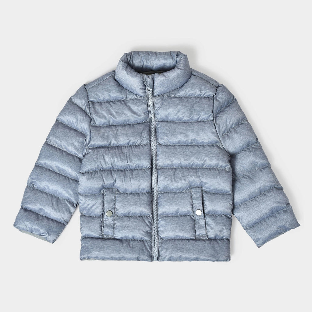 Farm Friends Woven Jacket Grey Jacket Full Sleeves 2