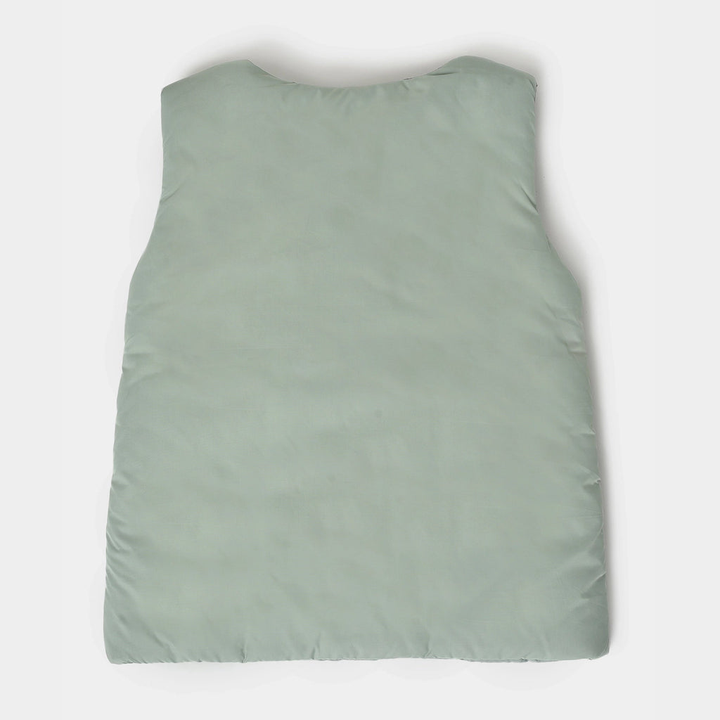 Farm Friends Woven Sleeveless Plain Jacket Sleeveless Jacket 3