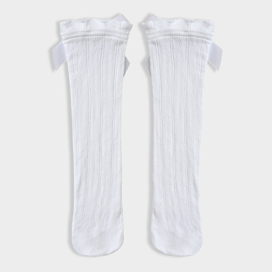 Fave Ashen Knitted Stocking Stockings 3