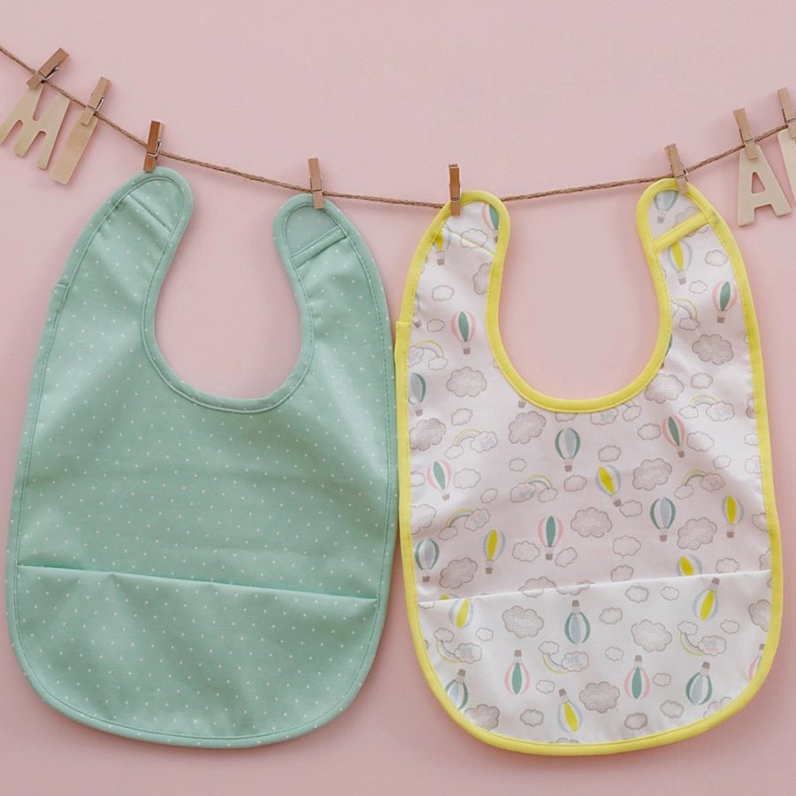 Feeding Knitted Bib - Arcus Pack of 2 Bibs 3