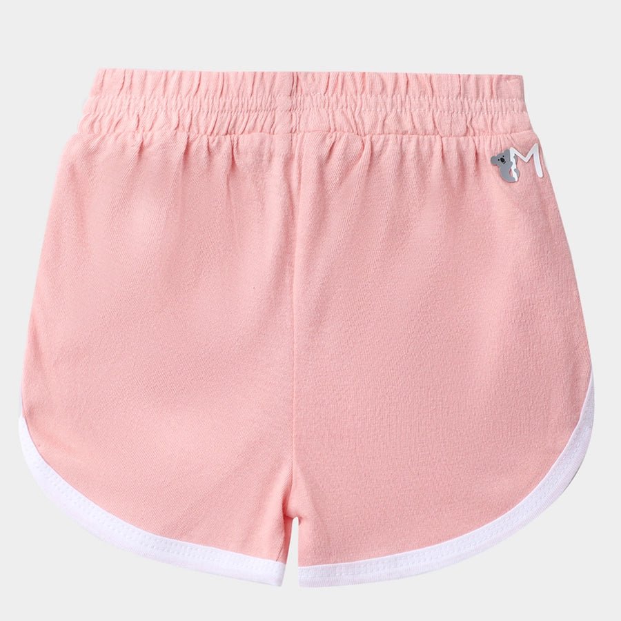 Flamingo Print Baby Girl Shorts (Pack of 3) Shorts 7