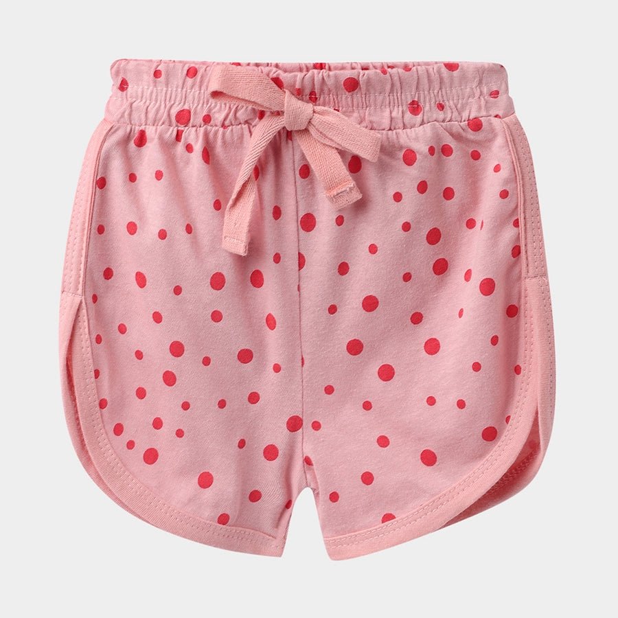 Flamingo Print Baby Girl Shorts (Pack of 3) Shorts 5