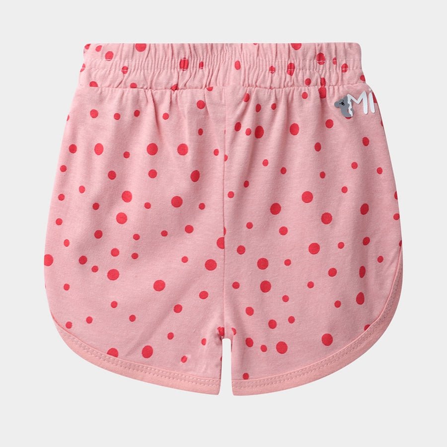 Flamingo Print Baby Girl Shorts (Pack of 3) Shorts 3