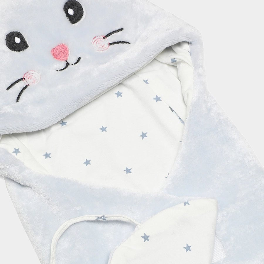 Flurry Baby Boy Hooded Blanket - Constellation Hooded Blanket 5