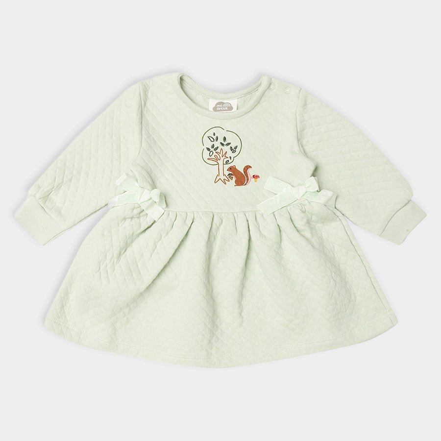 Frosty`z Acorn Quilted Dress Frock 1