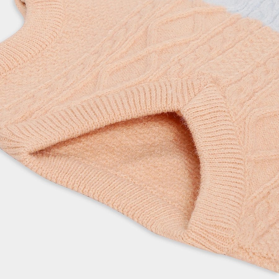 Frosty`z Blossom Sleeveless Sweater Sweater Half Sleeves 4