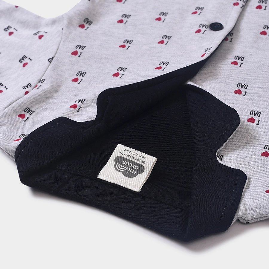 Frosty'z Boys LOVE DAD Print Blazer Blazer 5