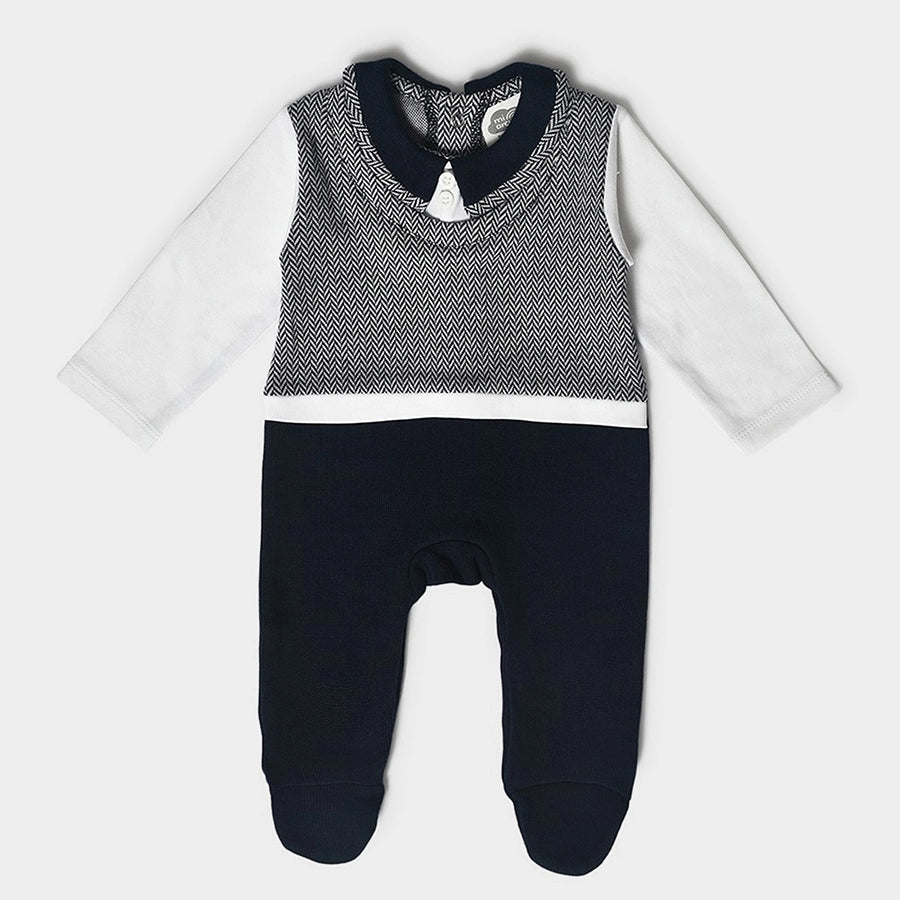 Frosty'z Interlock Jacquard Overall Bodysuit 2