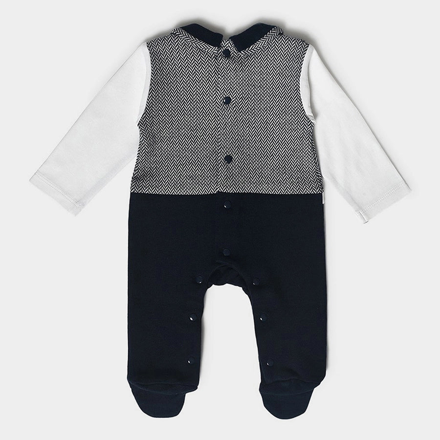 Frosty'z Interlock Jacquard Overall Bodysuit 3