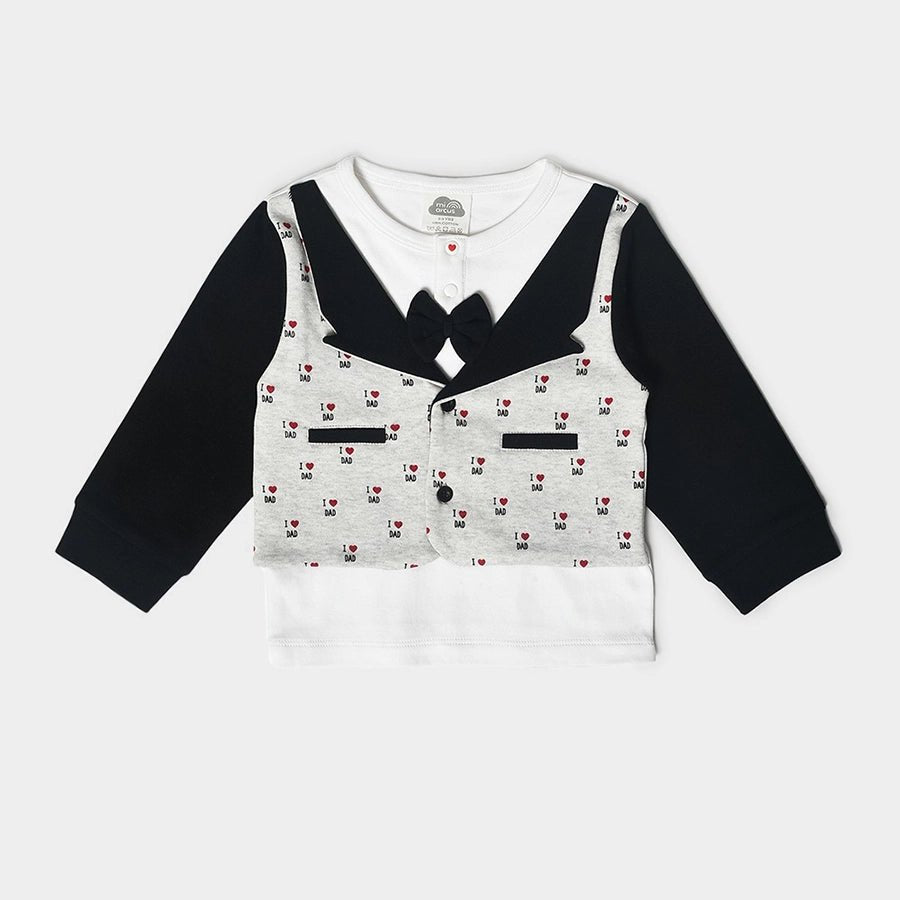 Frosty'z Jacquard Knitted T-Shirt Shirt 1