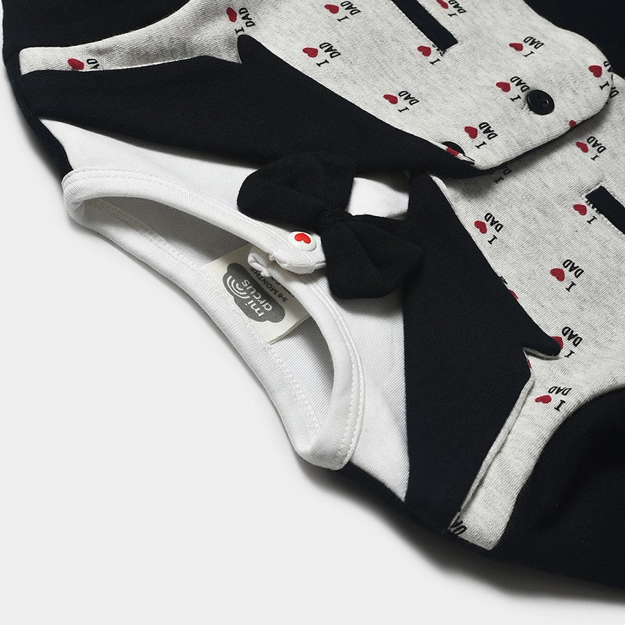 Frosty'z Knitted Jacquard Overall Sleep Suit 5