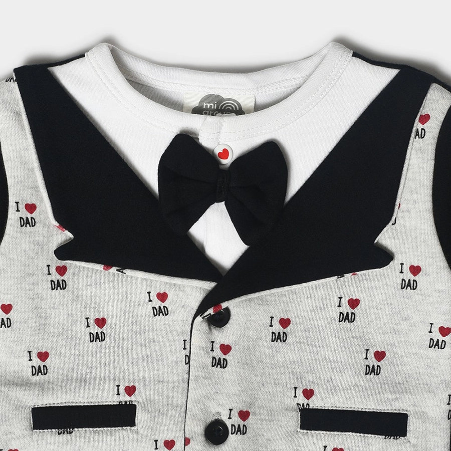 Frosty'z Knitted Jacquard Overall Sleep Suit 4