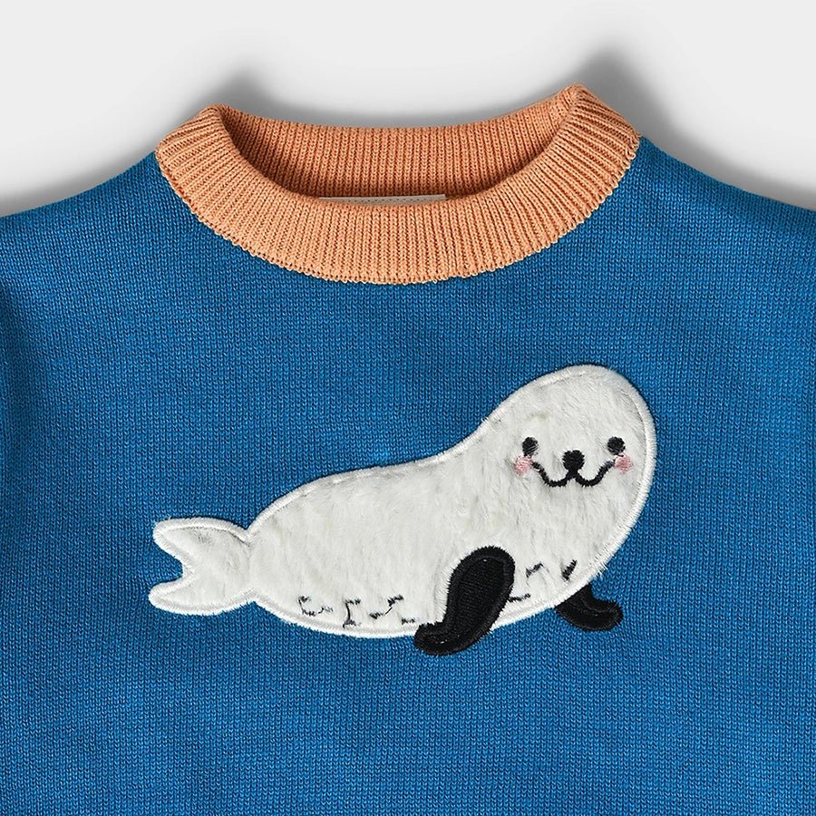 Frosty'z Unisex Seal Knitted Sweater Sweater Full Sleeves 5