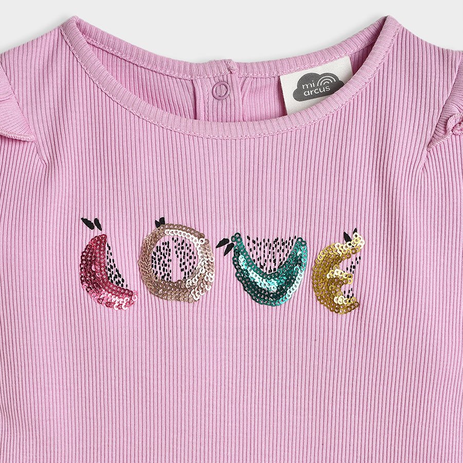 Fruits Love Lavender Top & Pajama Set Clothing Set 5