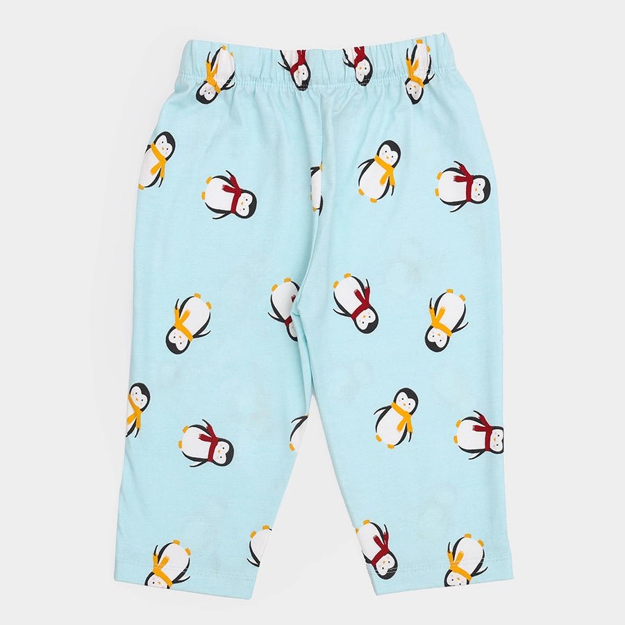 Fun Days Unisex Penguin Slumber Set (Full Sleeve Tee-Pyjama) Clothing Set 7