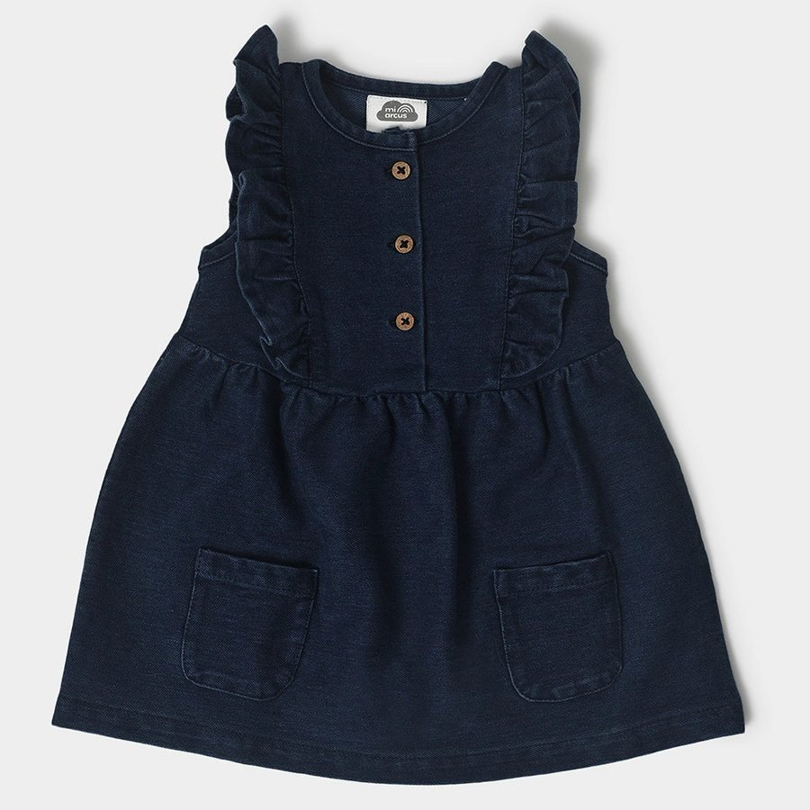 Jeans dress baby girl online