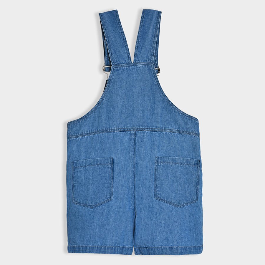 Happy Summer Azure Solid Dungaree Dungaree 3