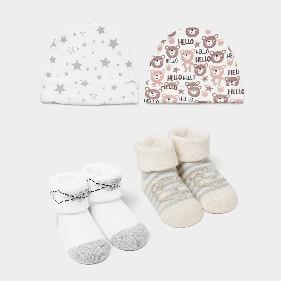 Happy Summer Galax Cap & Socks Set Pack of 2 Cap & Socks 1
