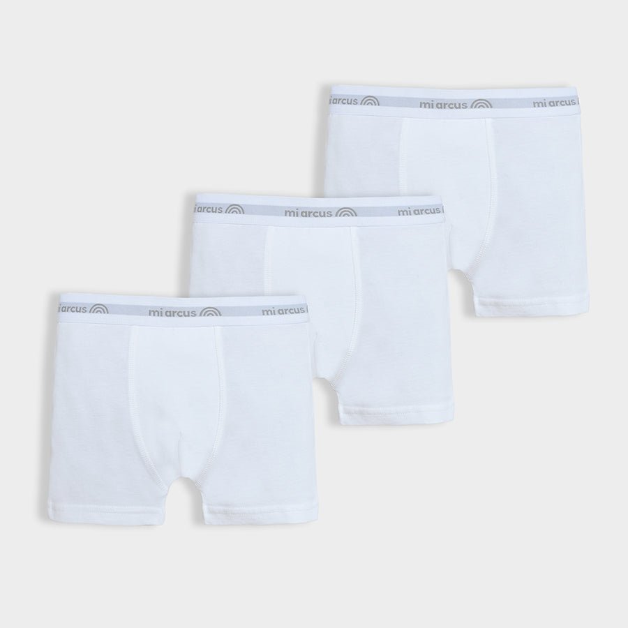 Happy Summer Jed Brief White Pack of 3 Brief 1