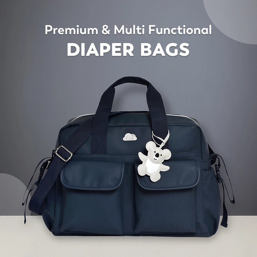 Happy Summer Navy Diaper Bag Diaper Bag 15