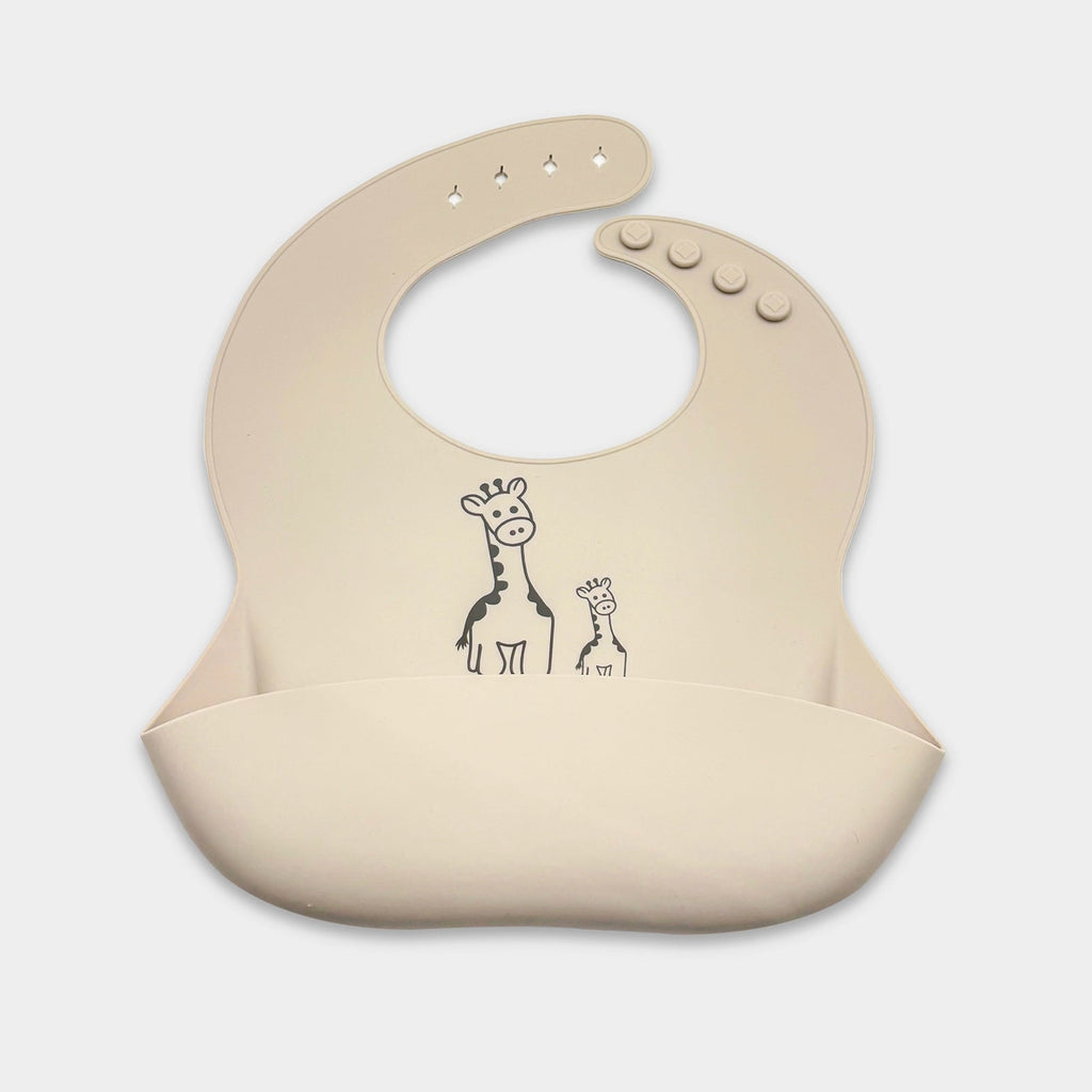 Happy Summer Silicone Bib Grey Bib 3