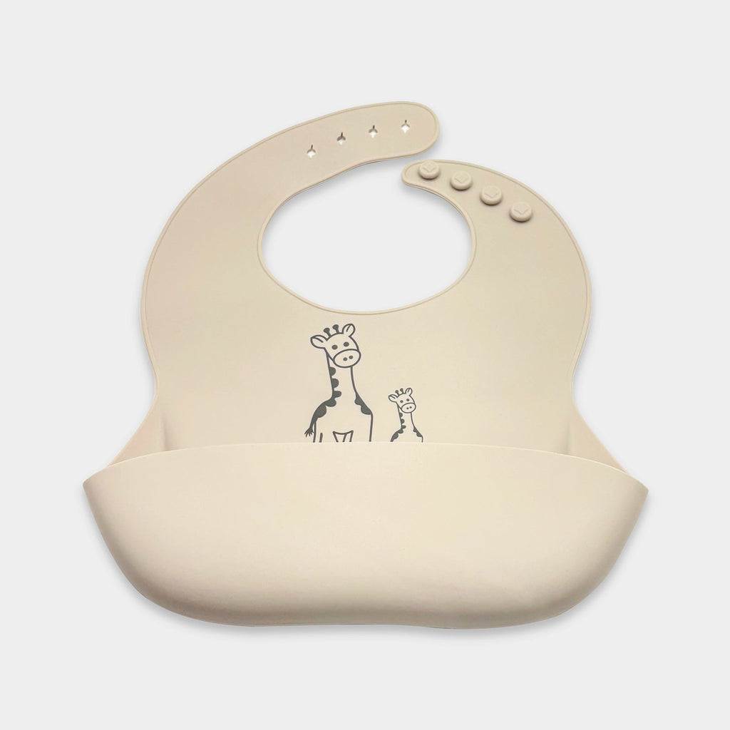 Happy Summer Silicone Bib Grey Bib 4