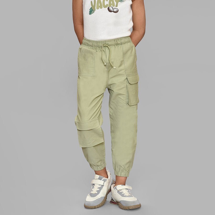 Happy Summer Solid Olive Jogger Jogger 1