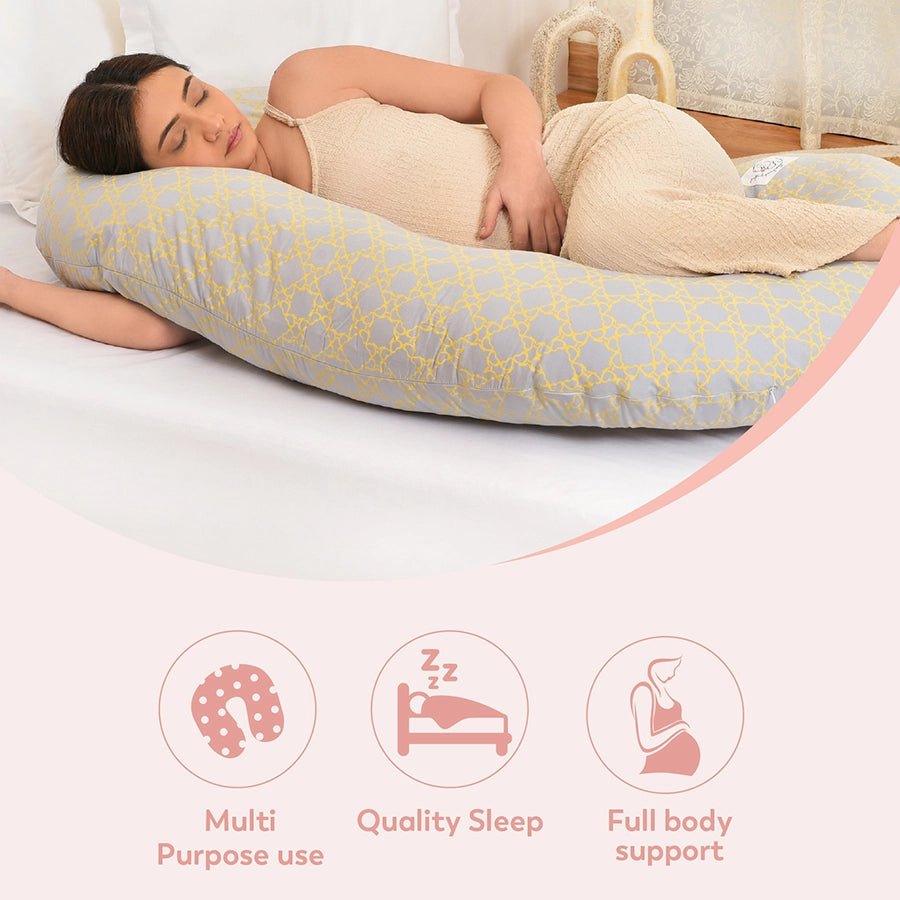 Harmony C - Pregnancy Pillow - Heart Print Pregnancy Pillow 10