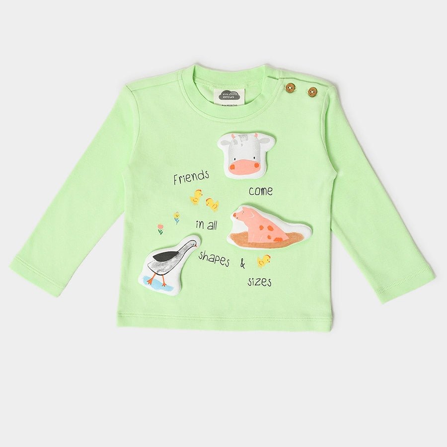 Kids Sweatshirt & Pyjama Set - Green Top Bottom Set 3