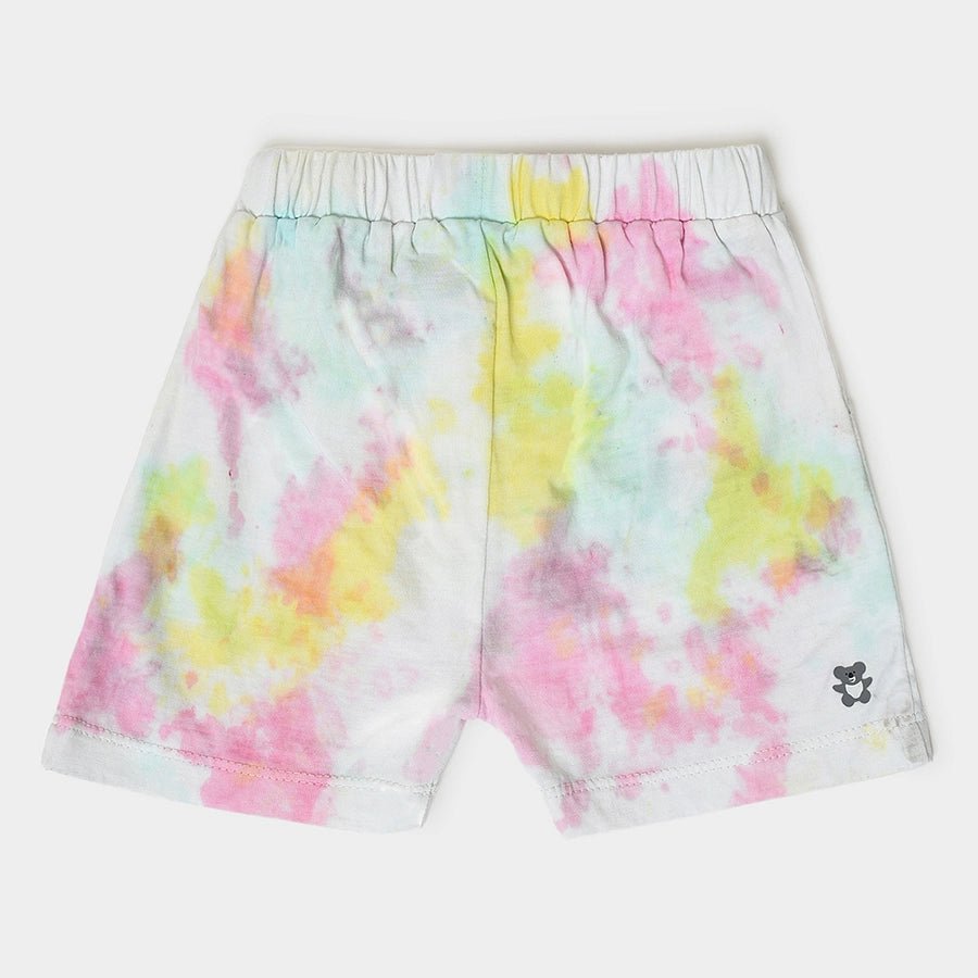 Kids Tie & Dyed Shorts - Pack of 2 Shorts 3