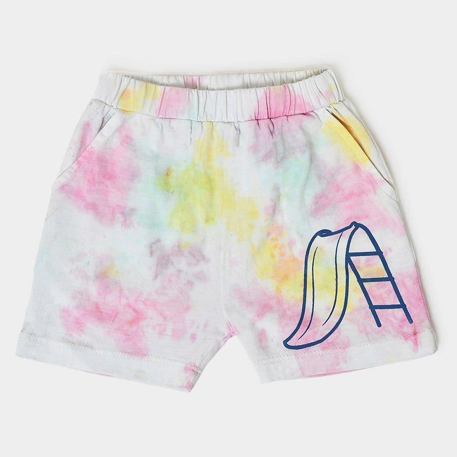 Kids Tie & Dyed Shorts - Pack of 2 Shorts 2