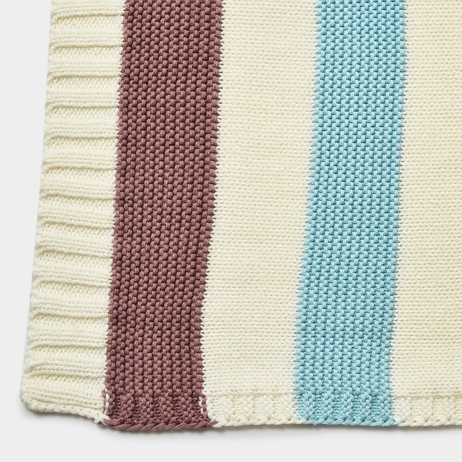 Kids Ultra Soft Purl Knitted Blanket Blanket 6