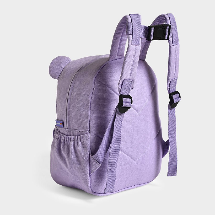 Koala Purple Woven Backpack for Kids School Bag 10