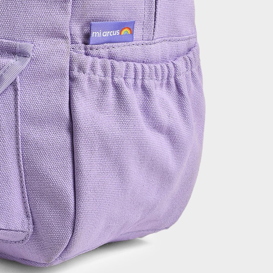 Koala Purple Woven Backpack for Kids School Bag 8