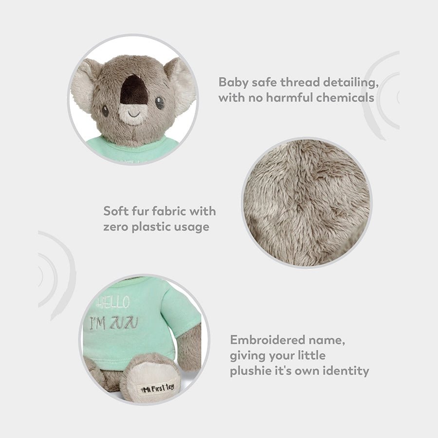 Koala Zuzu Coral Soft Toy with Tee Soft Toys 5