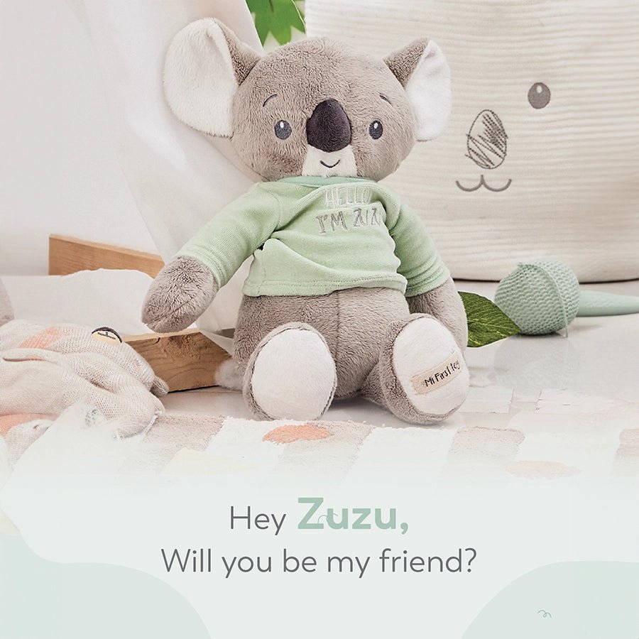 Koala Zuzu Coral Soft Toy with Tee Soft Toys 6