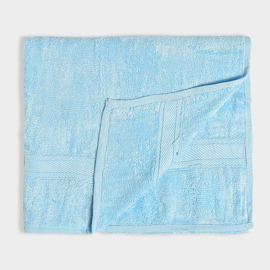 Luxe Blue Terry Bamboo Towel Towel 7