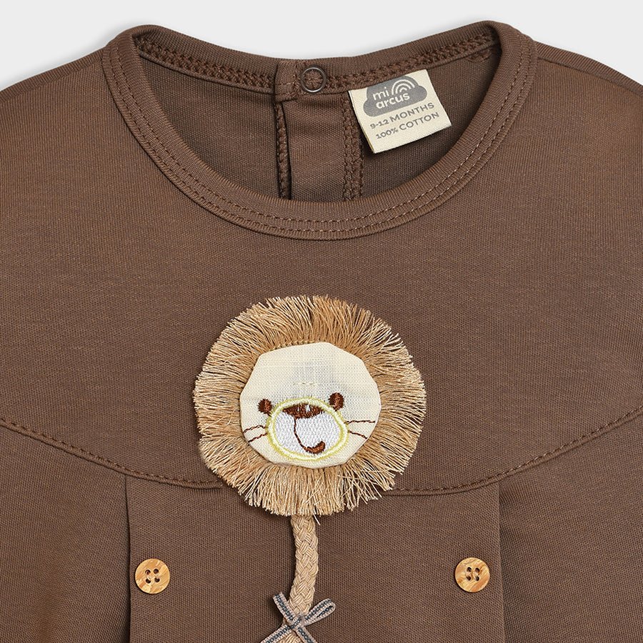 Luxe Lio Top, Bottom,Bib,Cap & Mittens Set Gift Set 4