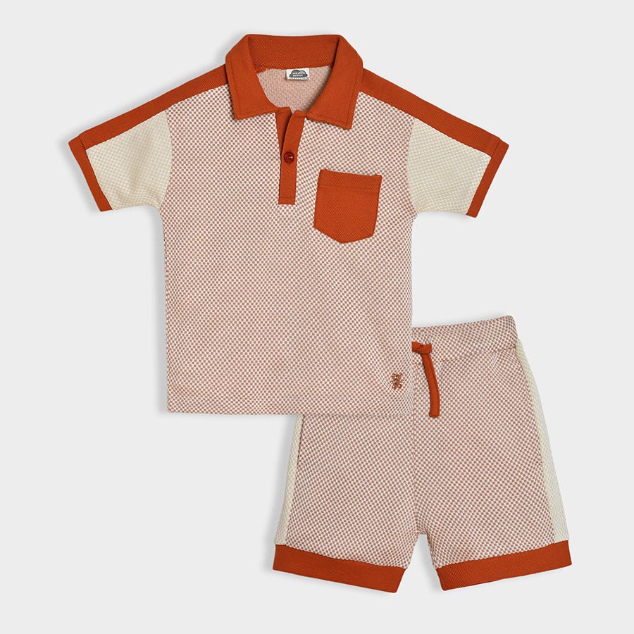 Luxe Paprika T-Shirt & Shorts Set T-Shirt - Short Set 1