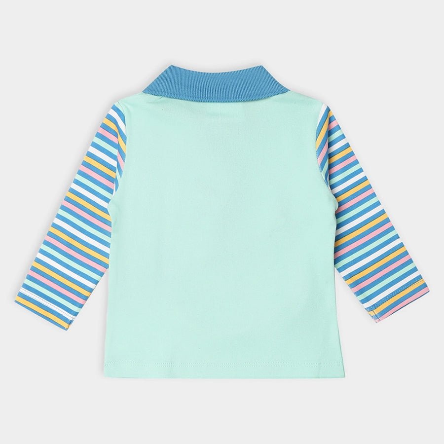 Malibu Full Sleeve Tee with Attached Smiley Bag Full Sleeve T-Shirt 3