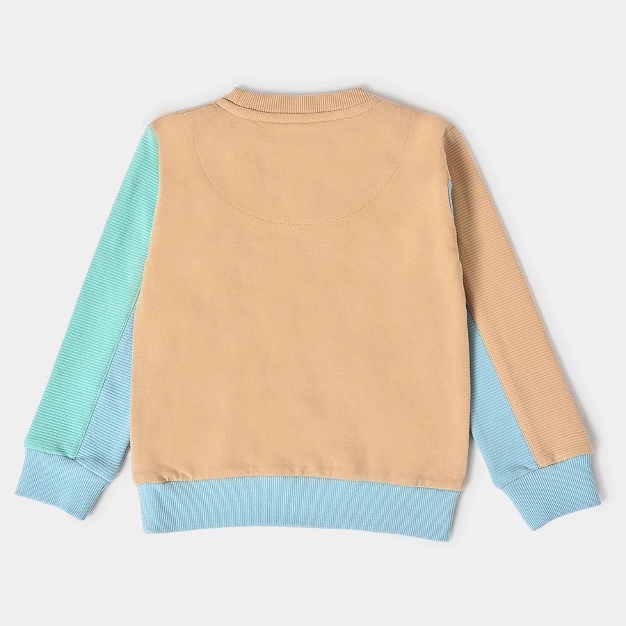 Misty Brown Colorblock Sweatshirt & Pajama Set Sweatshirt Set 3