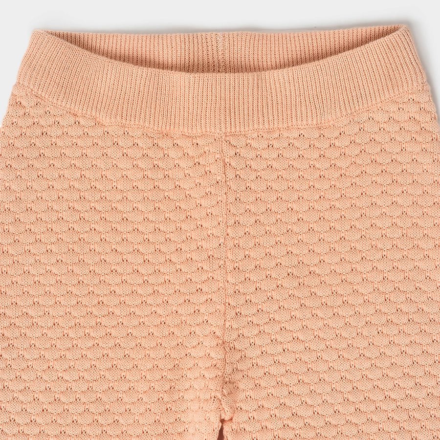 Misty Coral Knitted Jumper Set Top Bottom Set 11