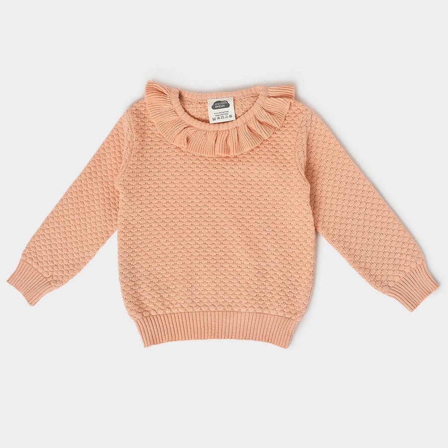 Misty Coral Knitted Jumper Set Top Bottom Set 3