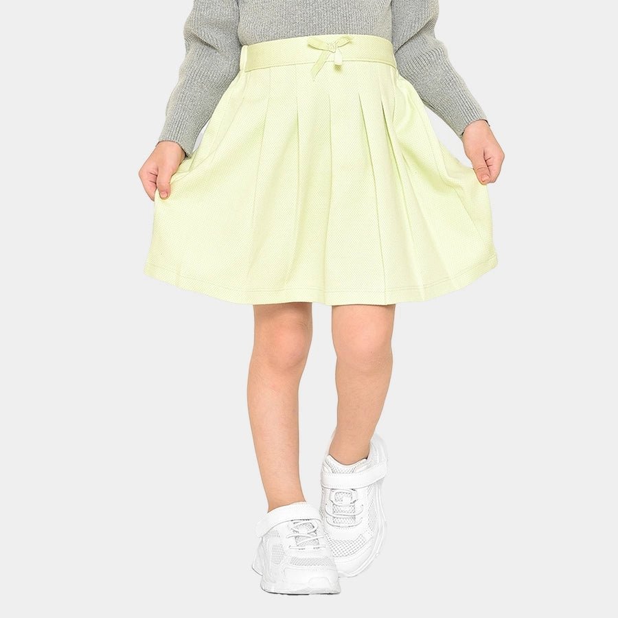 Misty Knitted Pleated Skirt for Baby Girl Skirt 1