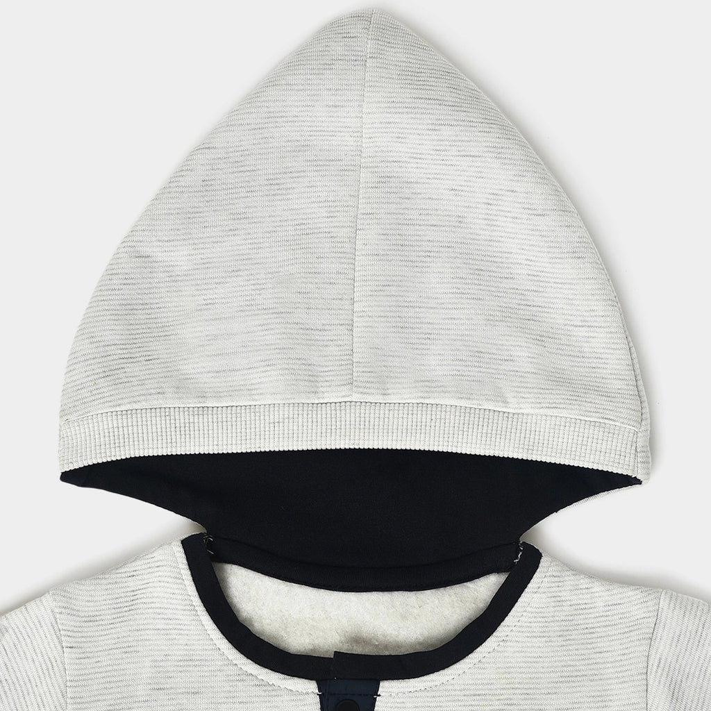 Misty White Hooded Pullover Sweatshirt Hoodies 5