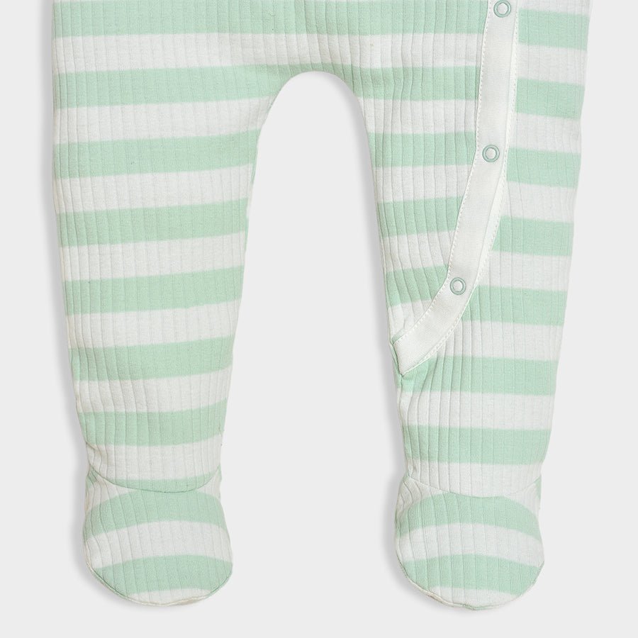 Mummy & Me Aqua Striper Sleep Suit Sleep Suit 5