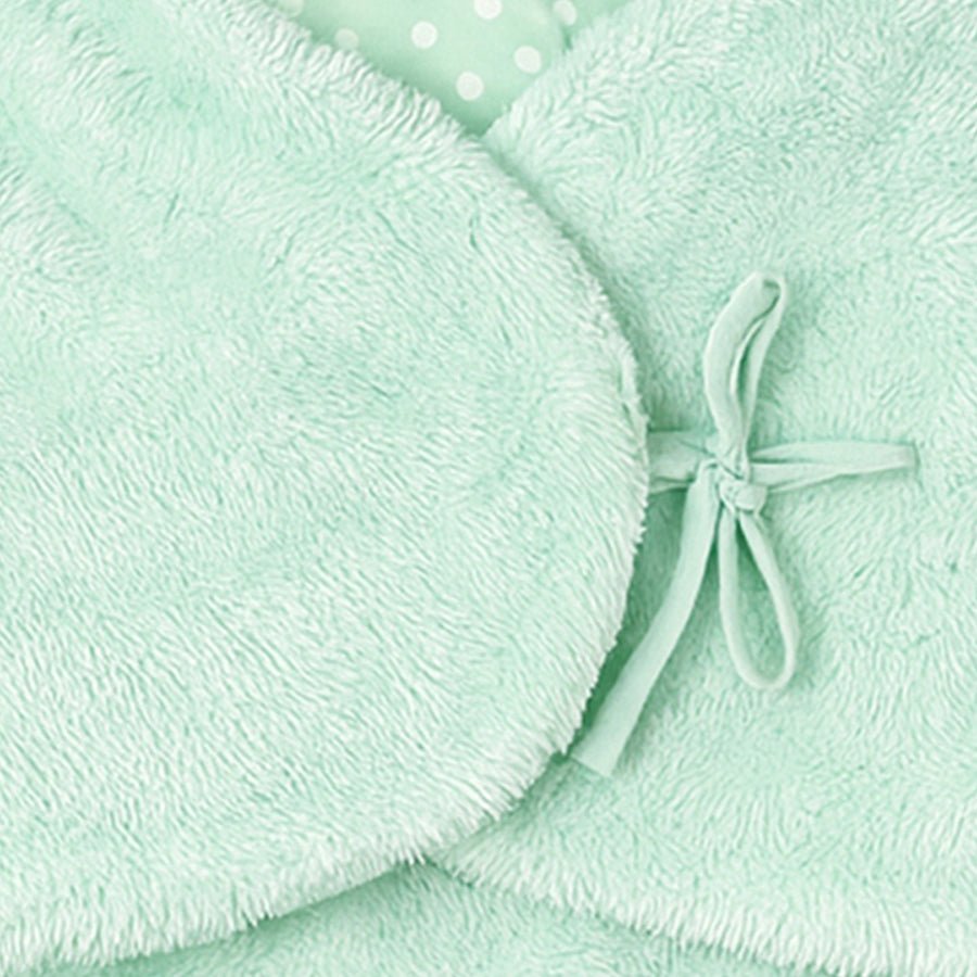 Mummy & Me Flurry Solid & Inner Printed Wrap Wrap 5