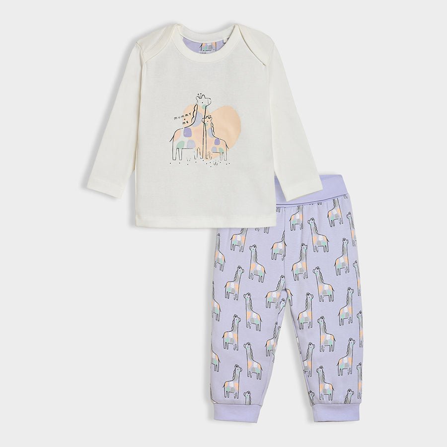 Mummy & Me Kiko Printed T-Shirt & Pajama Set T-Shirt - Pyjama Set 1