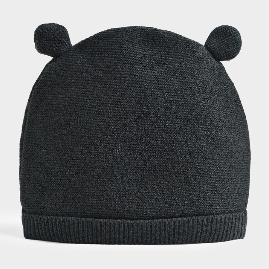 Mi Arcus - Neutral Love Bear Knitted Cap Set - Caps, Gloves & Muffler