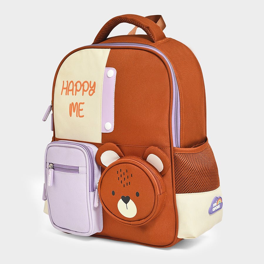 Neutral Love Caramel School Bag Backpack 7